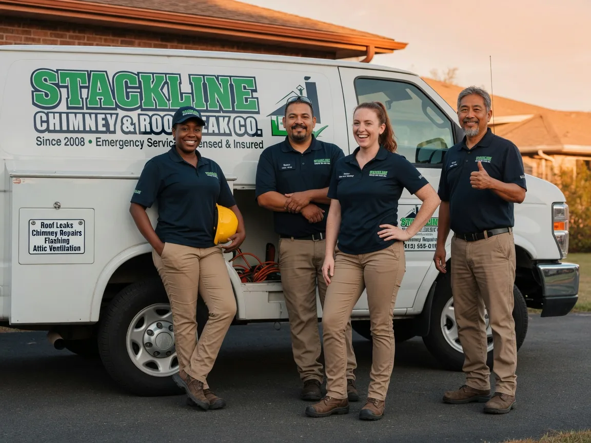 Chimney flashing repair company in Preston, ID